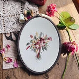 Embroidered flowers bouquet, embroidery hoop,personalized gift, wedding gift, housewarming gift for women,gift for her birthday friend