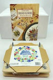 Mother Natures Preserves Flower Press & Pressed Flowers Book
