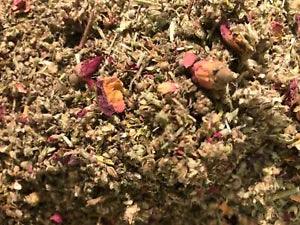 No.42 Tea Mix - Organic Mullein Catnip Leaf Flower Rose Skullcap Lobelia - 4 oz