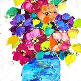 Peonies Painting Floral Original Art Peony Oil Painting Flowers Still Life Art