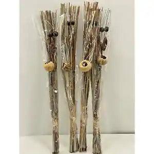 4 Bundles Long Stem Natural DRIED Twigs Berries Crafts Bouquets Arrangements