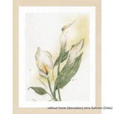 Lanarte counted cross stitch kit Calla lily flower