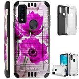 Silverguard Case for AT&T Maestro 3 U626AA Phone Case Cover PEONY PINK FLOWER