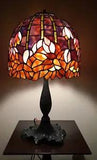 Vtg. Dale Tiffany Stained Glass Table Lamp 21