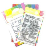 Waffle Flower Stamp & Die Combo - Potted Lily , WFC302 WAS $34.00