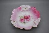 RS Prussia Carnation Mold 5.5" Individual Berry Bowl Pink Flowers