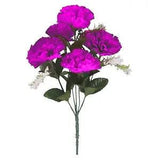 Artificial Silk Carnation Flowers for Wedding Valentines Memorial Graveside