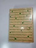 Hampton Art Rubber Stamp -Words with Flower- Background Daisy Tulip Lily Pansy