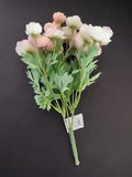 Mini Ranunculus Bouquets Silk Flowers
