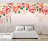 3D Peony Flower 2742 Wallpaper Mural Paper Wall Print Indoor Murals CA Coco