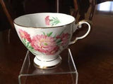 Vintage Tuscan China Birthday Flowers January??s Carnation Tea Cup