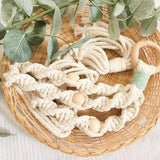Boho macrame plant hangers