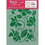Stencil Flexible Stamperia KSG121 Peonies 21 x 29,7
