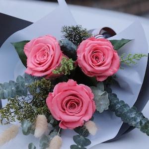 Preserved Flowers Bouquet - Large Forever Roses, Mother's Day Gift, Valentine's Day Gift,  Anniversary, Birthday Gift
