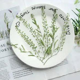 12PCS Real Pressed Dry grass Flower, floral supply leaves for art craft FSS61
