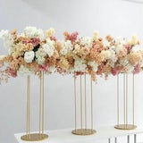 Blush Wedding Table Arrangement, Guest Table Flower Ball, Wedding Floral Centerpiece, Made with dusty orchid Palace Peony hydrangeas