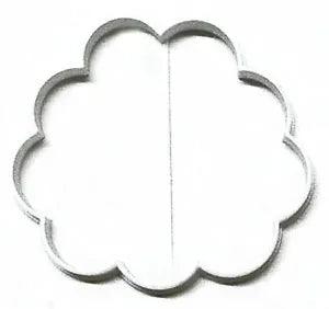 PUFFY CLOUD OR PEONY CARNATION FLOWER OUTLINE SPECIAL COOKIE CUTTER USA PR3119