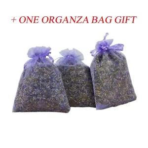 Super Dried Lavender Flowers 50 grams Lavendula angustifolia organza gift bag
