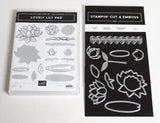 Stampin' Up LOVELY LILY PAD Stamps + LILY PAD Dies ~ Versatile All-Occasion Set