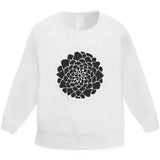 'Peony Flower' Kid's Sweatshirt / Sweater / Jumper (KW009573)