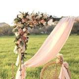 Salmon Arch Flower, Wedding accessories, wedding arch, wedding flower, bridal flower, boho arch, bridal bouquet, wedding decor