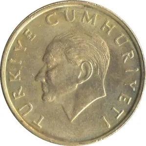 Turkish Coin Turkey 10 000 Lira | Ataturk | Carnation Flower | 1994 - 2001