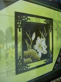 Huatian Out Of The Moonlight Water Lily Cross Stitch Kit 40x38 cm 15x16 Inches