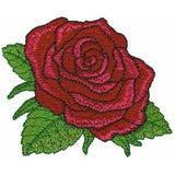 Red Rose - Machine Embroidery Design