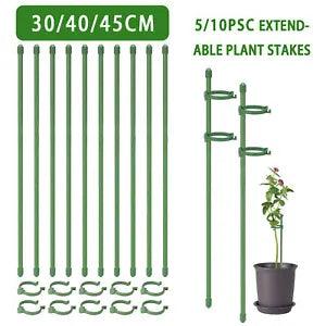 5/10PCS Garden Plant Support Stakes Bend Resistant For Flowers Plants Small Stem
