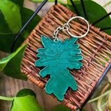 Split-Leaf Philodendron Leaf "Jack" 3D Printed Keychain