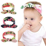 Children's peony flower rabbit ears hair band jewelry