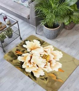 3D Vintage Peony Flower NAO7564 Game Rug Mat Elegant Photo Carpet Mat Fay