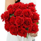 3pcs Rose Peonies Artificial Flowers Fake Silk Branch Bouquet Flowers For...