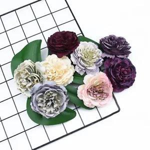 20pcs 100pcs Artificial Peony Flower Synthetic Plant Home / Garden Flowers Decor