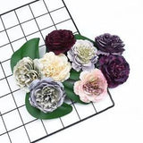 20pcs 100pcs Artificial Peony Flower Synthetic Plant Home / Garden Flowers Decor