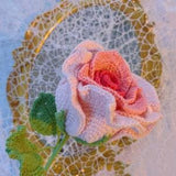 Thai Roses, Crochet Roses, Home Decor,Desk Decor,Farewell Gift, Birthday Anniversary Wedding Gift For Girls,Friends, Valentine's Day gift