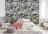 3D Peony Flower G436 Wallpaper Mural Self-adhesive Removable Sticker Joy