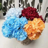 Simulation Bouquet 5 Heads Peony Home Fake Flower Wedding Birthday Decor