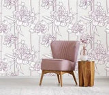 3D Peony Flower G16948 Wallpaper Wall Murals Removable Self-adhesive Honey