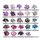 PACK OF 10,20,50,100-Real Touch calla lily purple theme Perfect small bloom for making boutonniere corsage bouquet centerpieces wreath