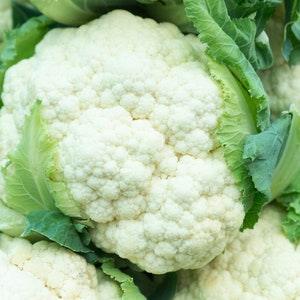 Cauliflower - Early X Snowball 1g - 100 NON GMO Seeds - Brassica Oleracea