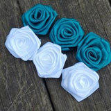 DIY Bridal Bouquet Kit - Brooch Bouquet Kit - Make Your Own Bouquet - Ribbon Rose Bouquet - Fabric Bridal Bouquet - Wedding Crafts - DIY Kit