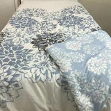 Floral Comforter King Size Appliqu??? Quilt Bedspread Blanket Tufted 87" 92""p