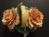 Rare Capodimonte Vintage Carnation Flower Basket