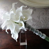 Calla Lily  Real Touch Wedding Flower Bridal Bouquet Posy