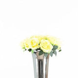 Yellow Rose Flower Bouquet/Faux Flowers/Mutiple sizes/Aisle decor/ Centerpiece/Home Decor/Yellow Flowers/Roses