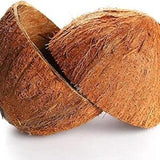 Two Natural Coconut Shell Half, Handmade eco-friendly  Coco Shells, handicraft or pet feeder, Bird Toy Parts, Parrot Toy Parts