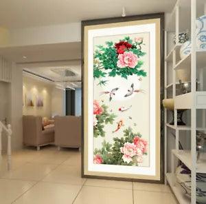 3D Peony Flower KEP5301 Wallpaper Mural Self-adhesive Removable Sticker Kay