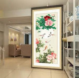 3D Peony Flower 9901NA Wallpaper Wall Mural Removable Self-adhesive Fay