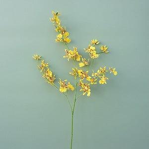 Dancing Lady Orchid branch silk artificial flowers living room decoration flores artificiales para decoracion hogar